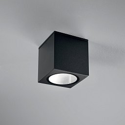 Obrázek pro produkt Venkovní stropní svítidlo Citizen, černé, 1 x E27, IP54, 15 x 15 x 17 cm - FANEUROPE