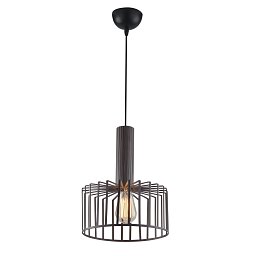Obrázek pro produkt Stropní svítidlo Dayton, bronzové, 1 x E27, 25 x 25 x 135 cm - FANEUROPE
