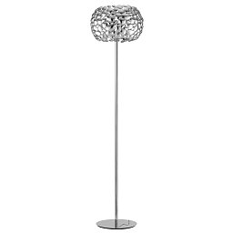 Obrázek pro produkt Stojací lampa Dioniso, chrom, 3 x E27, 40 x 40 x 163 cm - FANEUROPE
