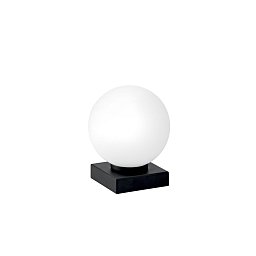 Obrázek pro produkt Stolní lampa Lume Enoire, černé/opálové, 1 x E14, 14 x 14 x 17,5 cm - FANEUROPE