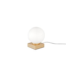 Obrázek pro produkt Stolní lampa Lumetto Enoire, zlaté, 1 x E14, 14 x 14 x 17,5 cm - FANEUROPE