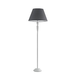 Obrázek pro produkt Stojací lampa Piantana Favola, bílé/šedé, 1 x E27, 45 x 155 cm - FANEUROPE