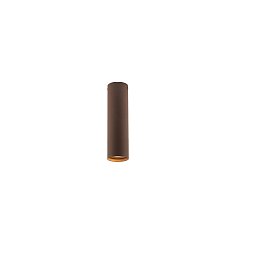 Obrázek pro produkt Stropní svítidlo Fluke, kruhové, corten, 1 x GU10, 5,5 x 5,5 x 20 cm - FANEUROPE