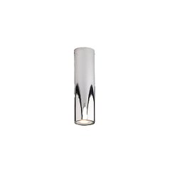 Obrázek pro produkt Stropní svítidlo Fluke, kruhové, chrom, 1 x GU10, 5,5 x 5,5 x 20 cm - FANEUROPE