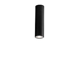 Obrázek pro produkt Stropní svítidlo Fluke, kruhové, černé, 1 x GU10, 5,5 x 5,5 x 20 cm - FANEUROPE