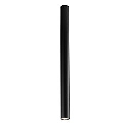 Obrázek pro produkt Stropní svítidlo Fluke, kruhové, černé, 1 x GU10, 5,5 x 5,5 x 75 cm - FANEUROPE