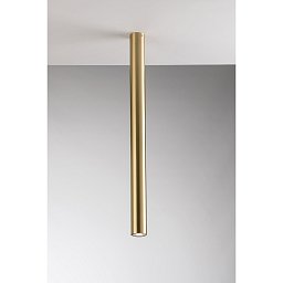 Obrázek pro produkt Stropní svítidlo Fluke, kruhové, zlaté, 1 x GU10, 5,5 x 5,5 x 75 cm - FANEUROPE