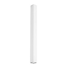 Obrázek pro produkt Stropní svítidlo Fluke, hranaté, bílé, 1 x GU10, 6 x 6 x 75 cm - FANEUROPE