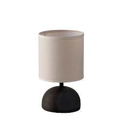 Obrázek pro produkt Stolní lampa Lumetto Furore, hnědá, 1 x E14, 14 x 24 cm - FANEUROPE