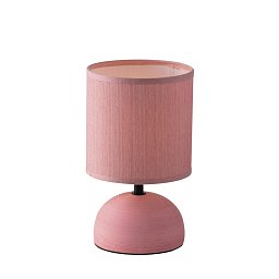 Obrázek pro produkt Stolní lampa Lumetto Furore, růžová, 1 x E14, 14 x 24 cm - FANEUROPE
