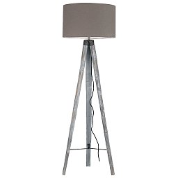 Obrázek pro produkt Stojací lampa Piantana Gallery, dřevěná, 1 x E27, 51 x 156 cm - FANEUROPE