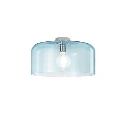 Obrázek pro produkt Stropní svítidlo Gibus, tyrkysové, 1 x E27, 40 x 40 x 23 cm - FANEUROPE