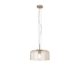 Obrázek pro produkt Závěsné svítidlo Gibus, jantarové, 1 x E27, 30 x 30 x 150 cm - FANEUROPE