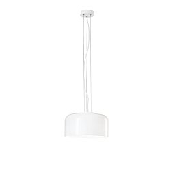 Obrázek pro produkt Závěsné svítidlo Gibus, bílé, 1 x E27, 30 x 30 x 150 cm - FANEUROPE