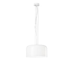 Obrázek pro produkt Závěsné svítidlo Gibus, bílé, 1 x E27, 35 x 35 x 150 cm - FANEUROPE