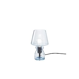 Obrázek pro produkt Stolní lampa Gleam modrá, patice E27, 15 x 25 cm - FANEUROPE
