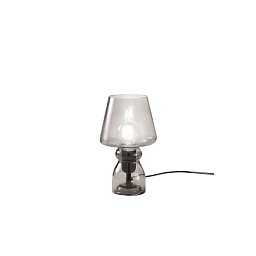 Obrázek pro produkt Stolní lampa Gleam šedá, patice E27, 15 x 25 cm - FANEUROPE