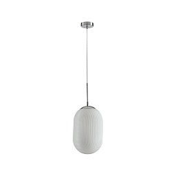 Obrázek pro produkt Závěsné svítidlo Greenwich Ovale, bílé, 1 x E27, 23 x 176,7 cm - FANEUROPE