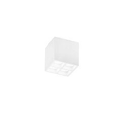 Obrázek pro produkt Stropní svítidlo Hapis hranaté, bílé, 4 x GU10 Mini, 10,5 x 10,5 x 11 cm - FANEUROPE