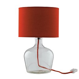 Obrázek pro produkt Stolní lampa Lume Hendrix, růžová, 1 x E27, 23 x 37 cm - FANEUROPE