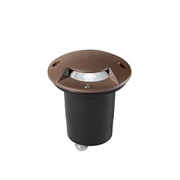 Obrázek pro produkt AKCE - Pojízdné svítidlo Faro Carrabile Hummer Inox, bronzové, 1 x GU10, 10,5 x 10,5 x 14,4 cm, IP67 - FANEUROPE