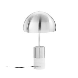 Obrázek pro produkt Stolní lampa Igea, nikl/mramor, 2 x E14, 30 x 30 x 51,5 cm - FANEUROPE