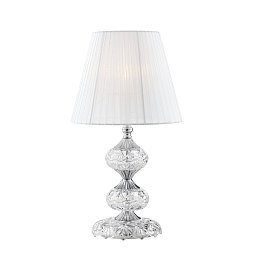 Obrázek pro produkt Stolní lampa Lumetto Incanto, chromové, 1 x E14, 25 x 46 cm - FANEUROPE