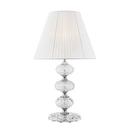 Obrázek pro produkt Stolní lampa Lume Incanto, chromové, 1 x E27, 40 x 68 cm - FANEUROPE