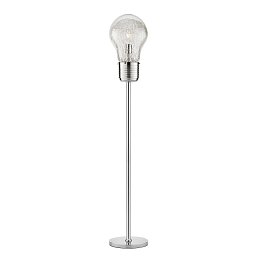 Obrázek pro produkt Stojací lampa Piantana Žárovka, chromová, 1 x E27, 30 x 165 cm - FANEUROPE