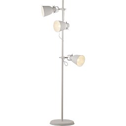 Obrázek pro produkt Stojací lampa Piantana Legend, bílé/niklové, 3 x E27, 50 x 166 cm - FANEUROPE