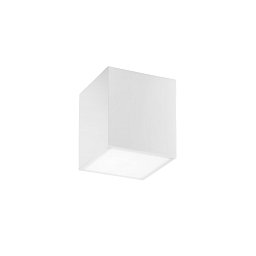 Obrázek pro produkt Stropní svítidlo Living, bílé, 1 x E27, 14 x 14 x 16 cm - FANEUROPE