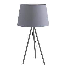 Obrázek pro produkt Stolní lampa Lume Marilyn, šedá, 1 x E27, 30 x 58,5 cm - FANEUROPE