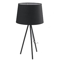 Obrázek pro produkt Stolní lampa Lume Marilyn, černá, 1 x E27, 30 x 58,5 cm - FANEUROPE
