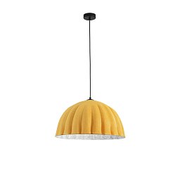 Obrázek pro produkt Závěsné svítidlo Midi filc oranžový/šedý, kabel 2 m, stínidlo 53 cm, 1 x E27 - FANEUROPE