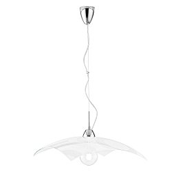 Obrázek pro produkt Závěsné svítidlo Miro, bílé, 1 x E27, 45 x 45 x 110 cm - FANEUROPE