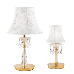 Obrázek pro produkt Stolní lampa Lumetto Monet, zlatá, 1 x E14, 18 x 38 cm - FANEUROPE