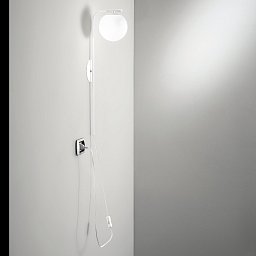 Obrázek pro produkt Nástěnné svítidlo ODISSEO, bílá, 1 x E14, 15 x 15 x 65,5 cm - FANEUROPE