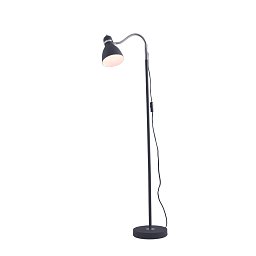 Obrázek pro produkt Stojací lampa PIANTANA PEOPLE, černá, 1 x E27, 34 x 13 x 142 cm - FANEUROPE