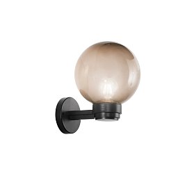 Obrázek pro produkt Venkovní nástěnné svítidlo Polly Fibra di, plast, šedá, 1 x E27, 24 x 28 x 20 cm, IP44 - FANEUROPE