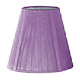 Obrázek pro produkt Stínidlo PARALUME SINFONIA, fialová, pro E14, 14 x 14 x 15 cm - FANEUROPE