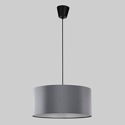 Obrázek pro produkt Stínidlo PARALUME MAX, šedá, pro E27/E14, 40 x 40 x 18 cm - FANEUROPE