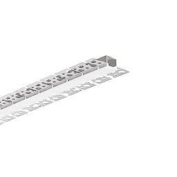 Obrázek pro produkt Hliníkový profil BEND, stříbrný, 200 x 5,5 x 1,45 cm - FANEUROPE