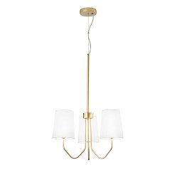 Obrázek pro produkt Závěsné svítidlo Sally zlatá, 3xE14, 50 x 150 cm - FANEUROPE