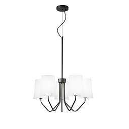Obrázek pro produkt Závěsné svítidlo Sally černá, 5xE14, 60 x 150 cm - FANEUROPE