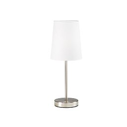 Obrázek pro produkt Stolní lampa SALLY nikl, 1xE14, 15 x 15 x 41,8 cm - FANEUROPE