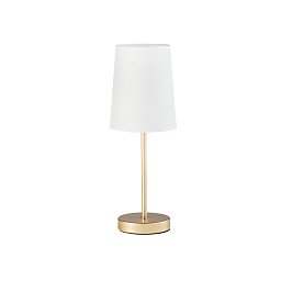 Obrázek pro produkt Stolní lampa SALLY zlatá, 1xE14, 15 x 15 x 41,8 cm - FANEUROPE