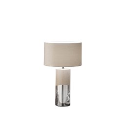 Obrázek pro produkt Stolní lampa LUME TATAKA růžová, 1xE27, 33 x 33 x 55 cm - FANEUROPE