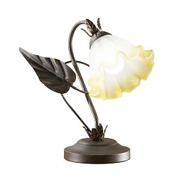 Obrázek pro produkt Stolní lampa LUME TRISTANO hnědá, 1xE14, 22 x 29 cm - FANEUROPE