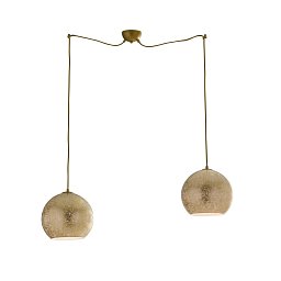 Obrázek pro produkt Závěsné svítidlo VANITY zlatá, 2xE27, 120 cm - FANEUROPE
