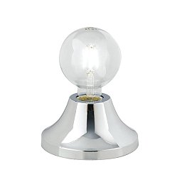 Obrázek pro produkt Stolní lampa LUMETTO VESEVUS chrom, 1xE27, 15 x 15 x 8 cm - FANEUROPE